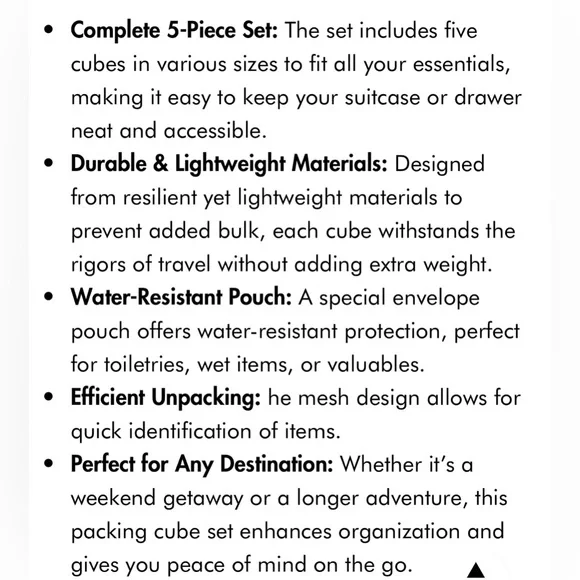 CALPAK Packing Cubes Set (5 Pieces) - Picture 14 of 14